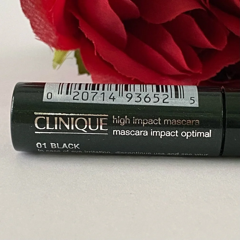 Set of 2 Clinique High Impact Mascaras 01 Black Travel size